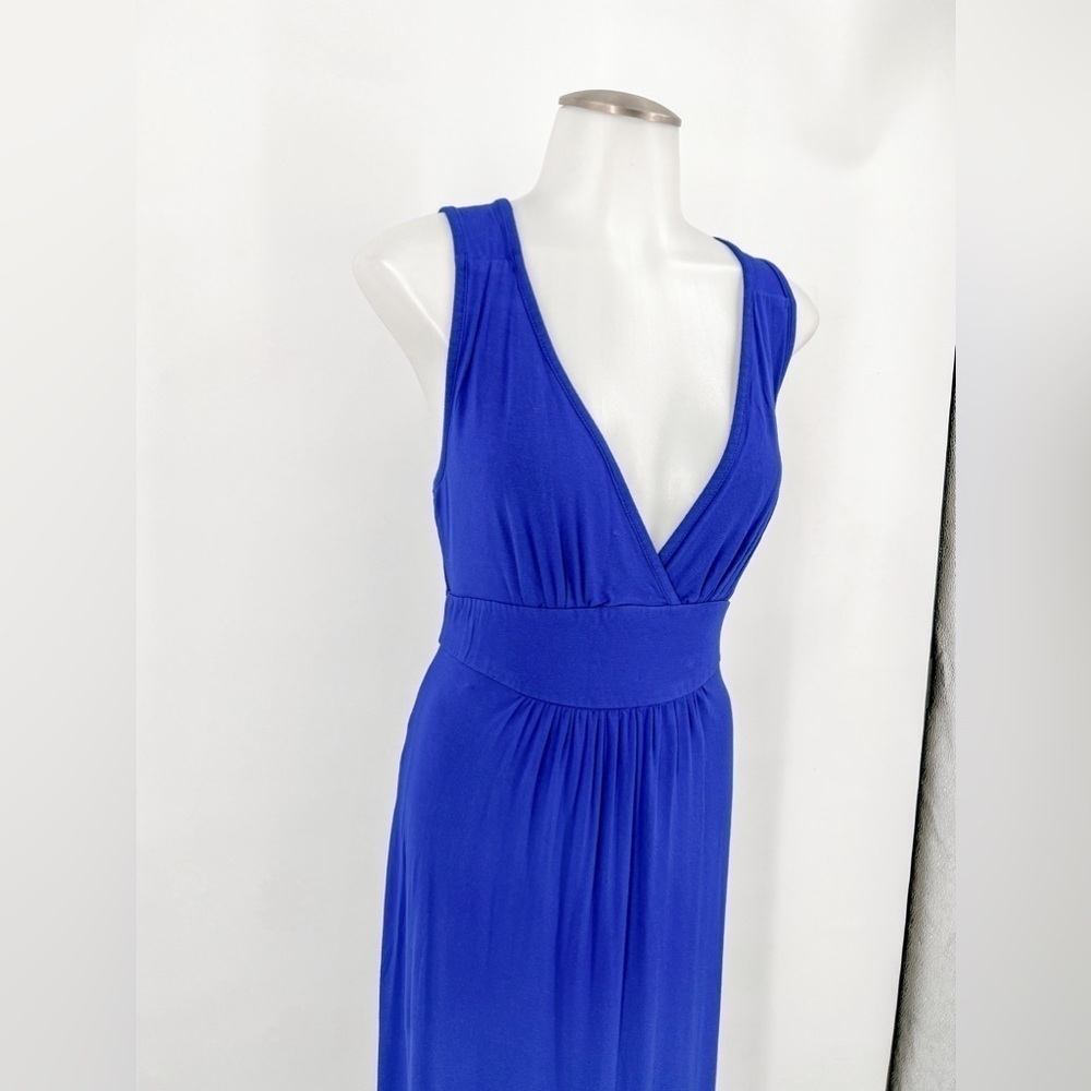 Loveappella blue Jersey maxi dress - Picture 4 of 11